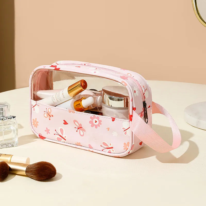 fashion solid color pvc pu leather storage box
