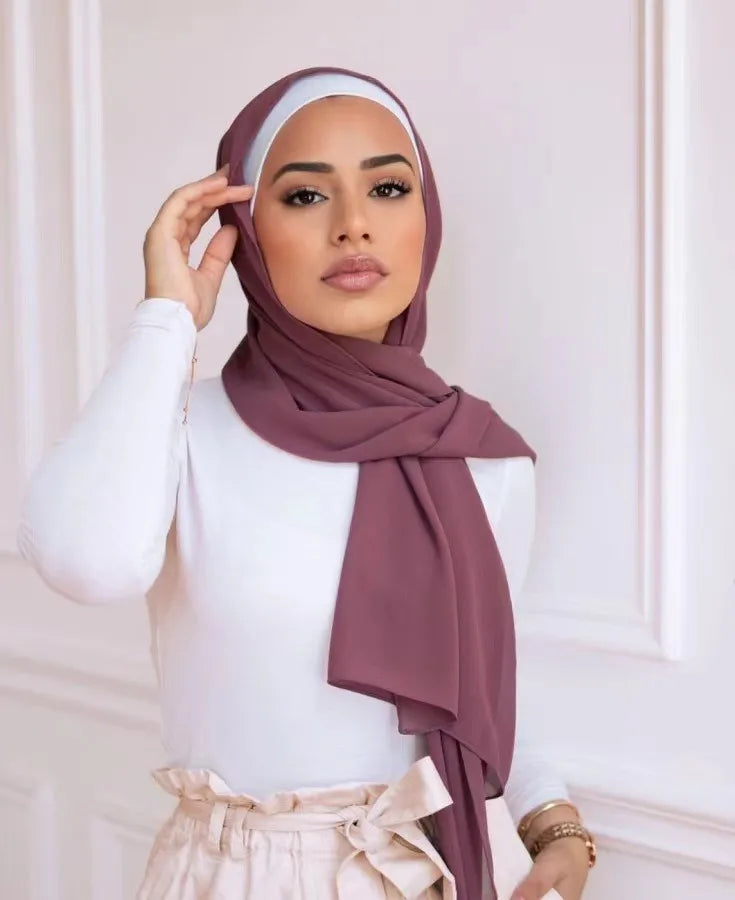 Unisex Basic Simple Style Solid Color Polyester Kerchief