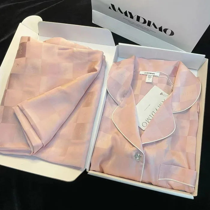 women's elegant solid color imitated silk polyester