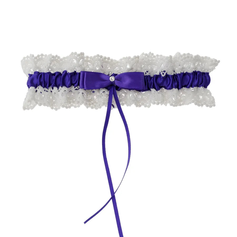 Sexy Solid Color Holiday Party Garter