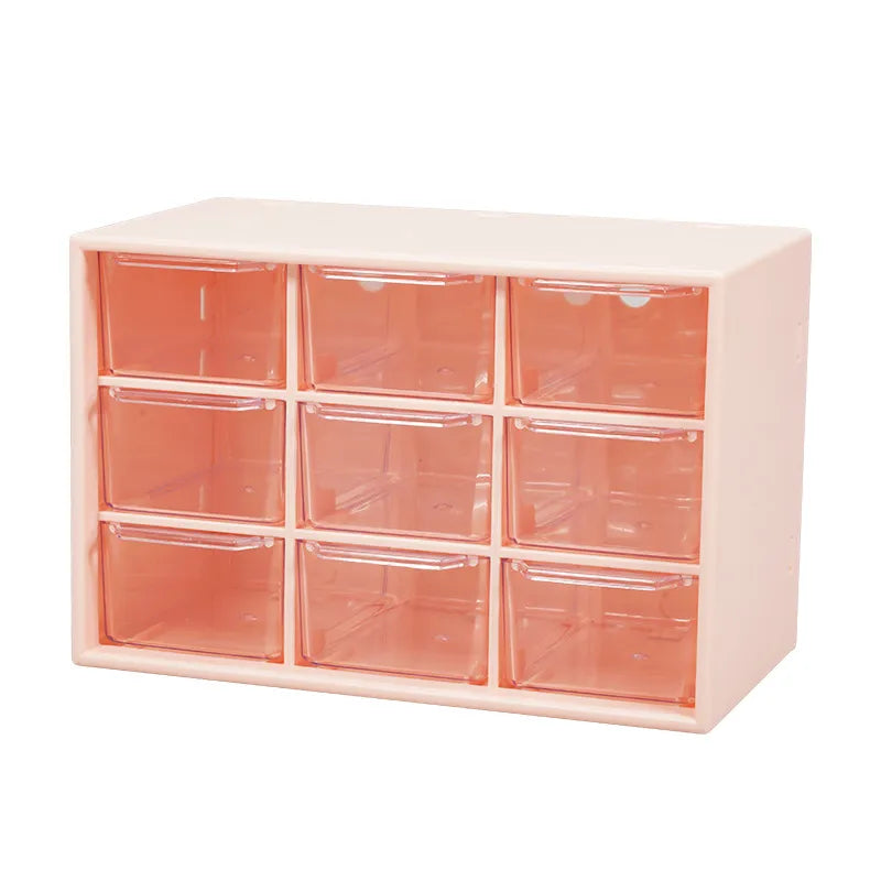 Solid Color PS Plastic Simple Style Storage Box