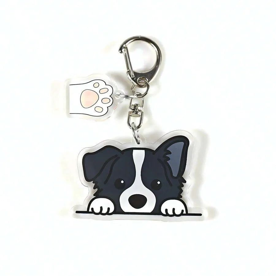 Cute Animal Arylic Keychain