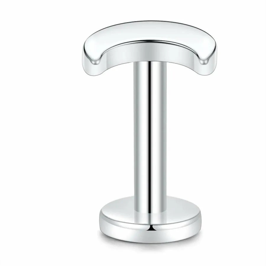 1 Piece Lip Rings Simple Style Solid Color Pure Titanium