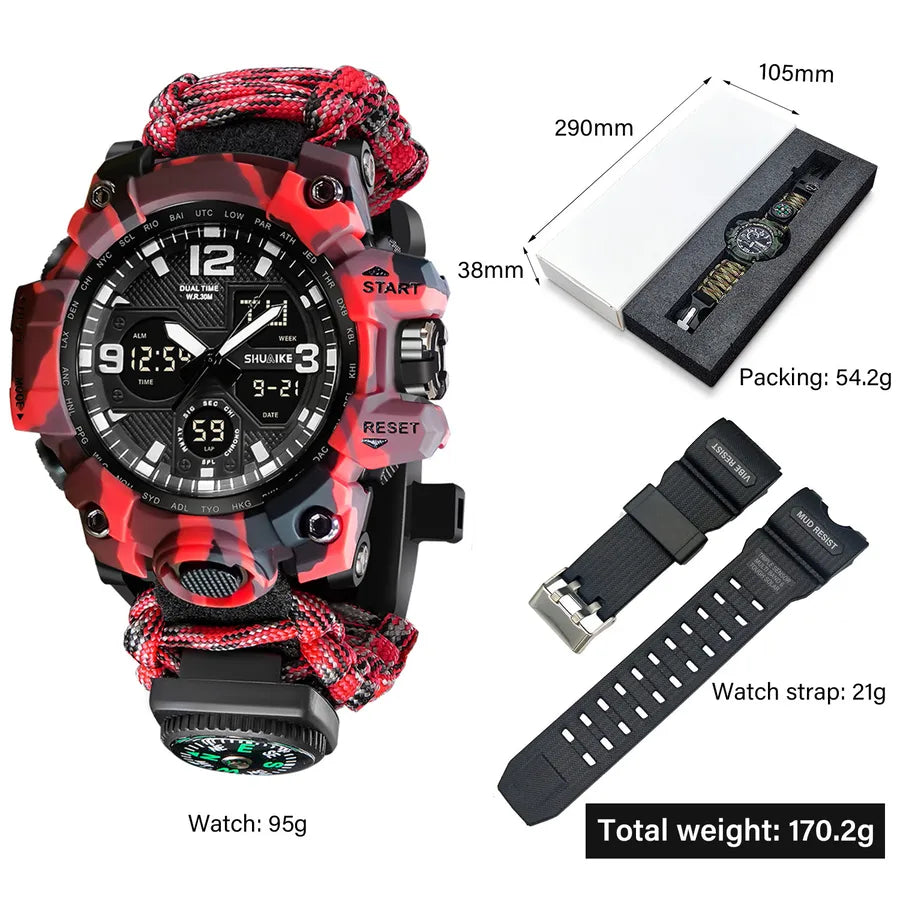 Streetwear Geometric Electronic Watches