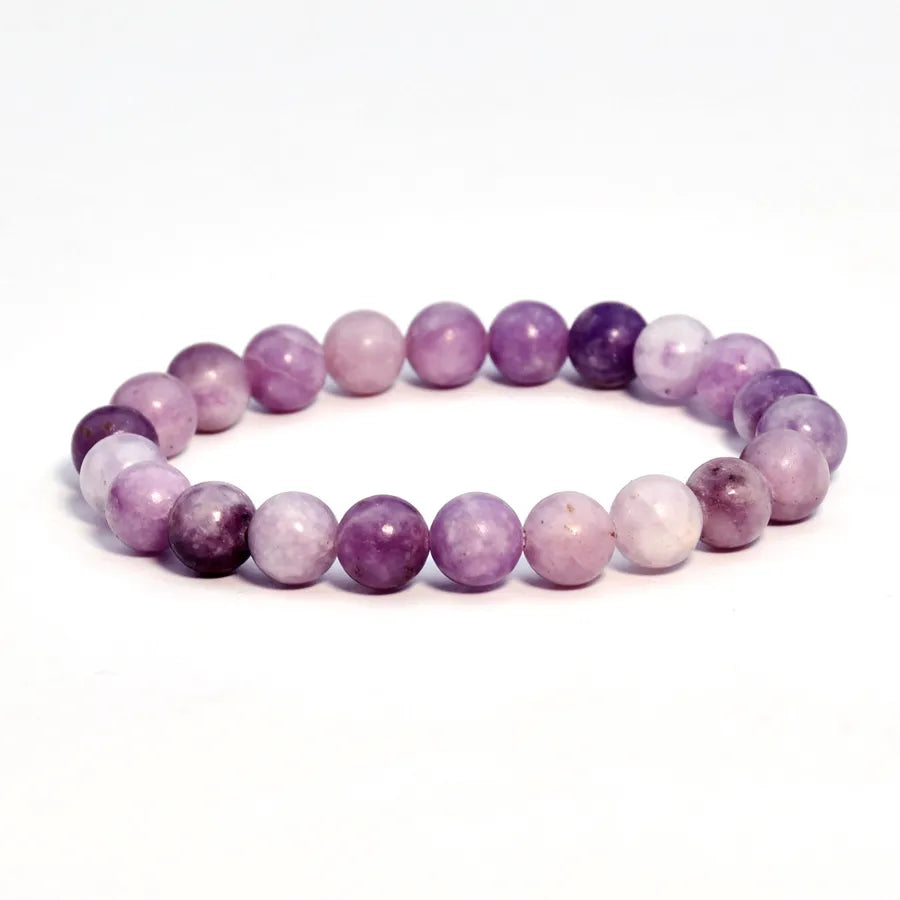 Elegant Geometric Solid Color natural stone Bracelets In Bulk
