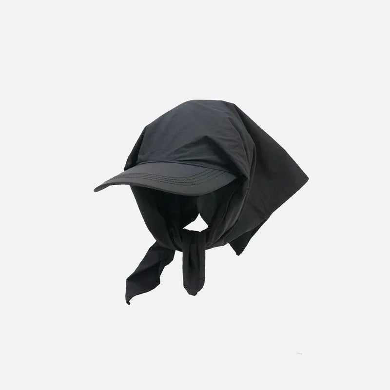 Women's Simple Style Solid Color Big Eaves Baseball Cap