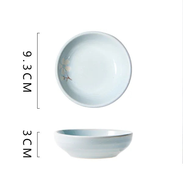 Classical Flower ceramics Tableware 1 Piece