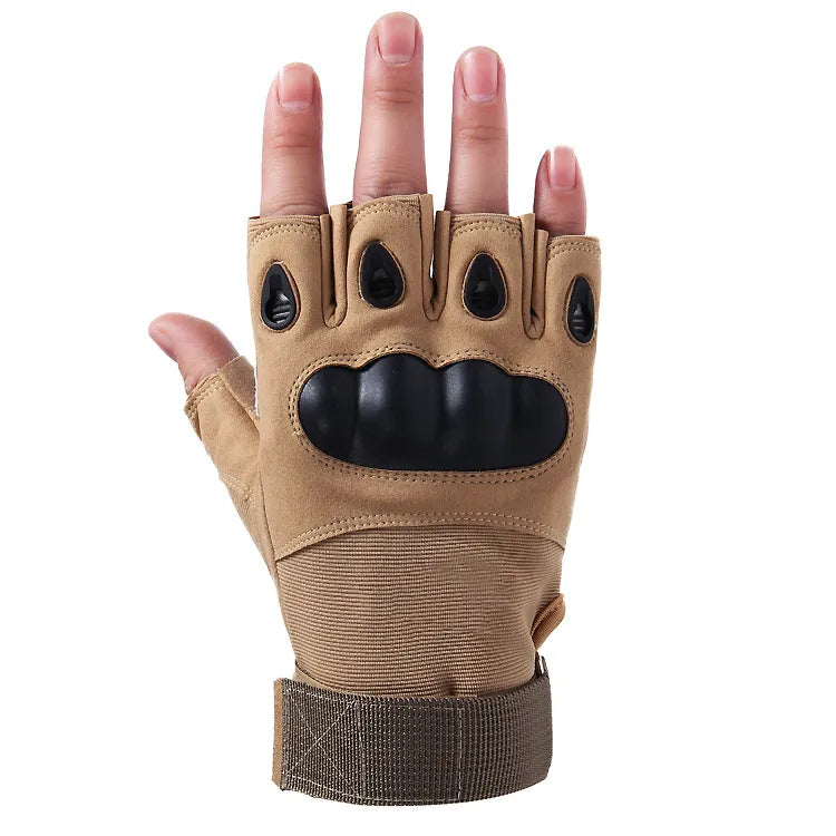 men's sports solid color nylon gloves