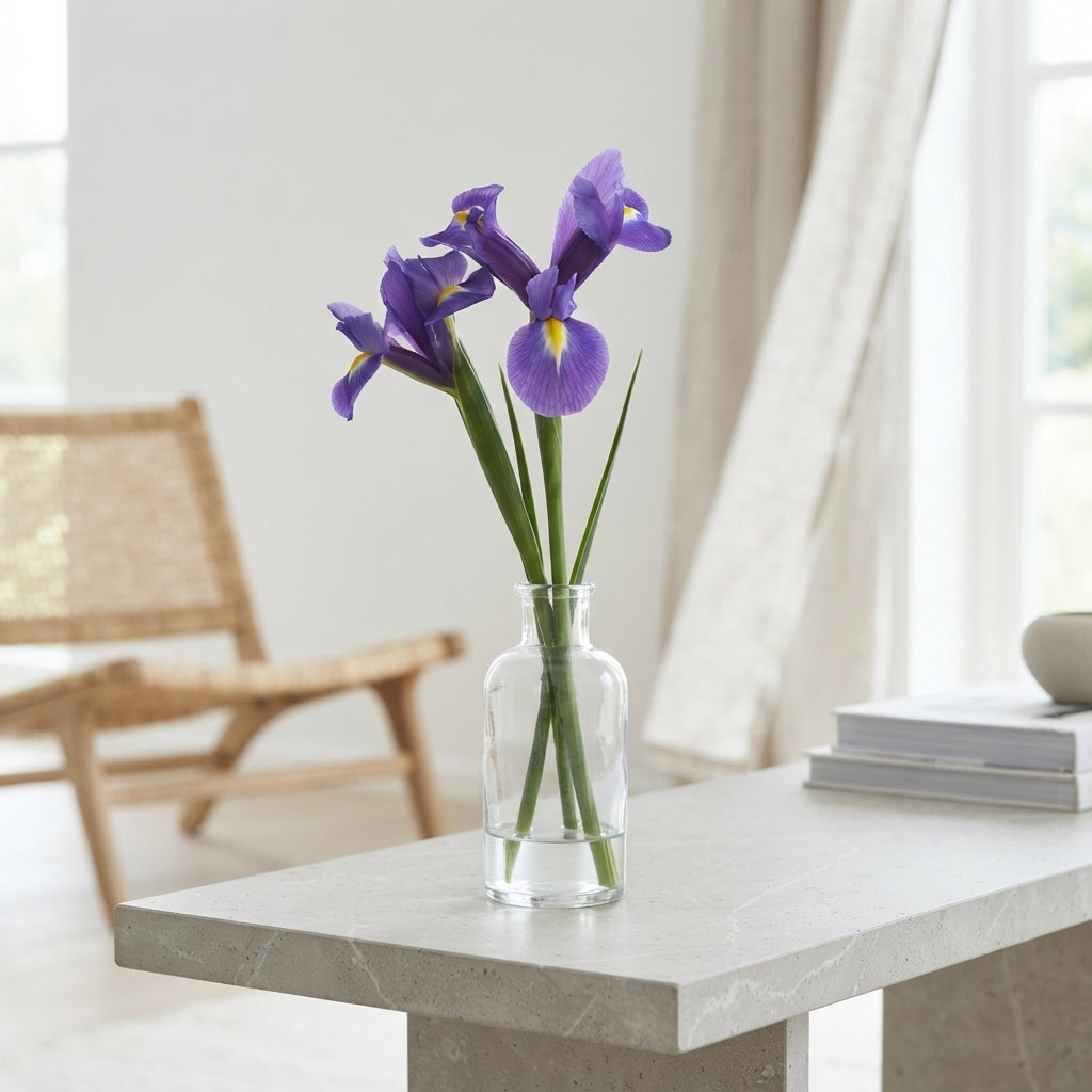 Blue Magic Iris – 66cm Stems
