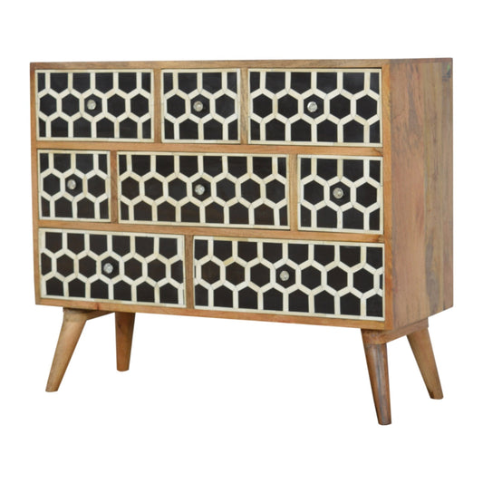 Bone Inlay Chest of Drawers