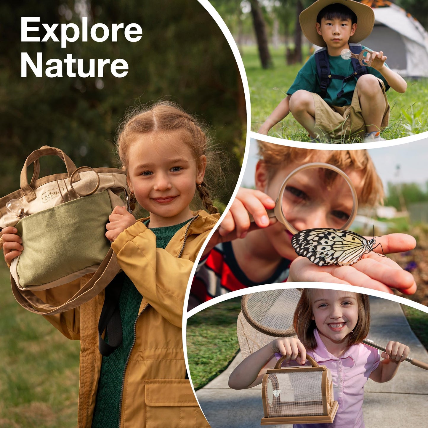 ROBUD Bug Catcher for Kids | Outdoor Exploration Kit (WRP07)