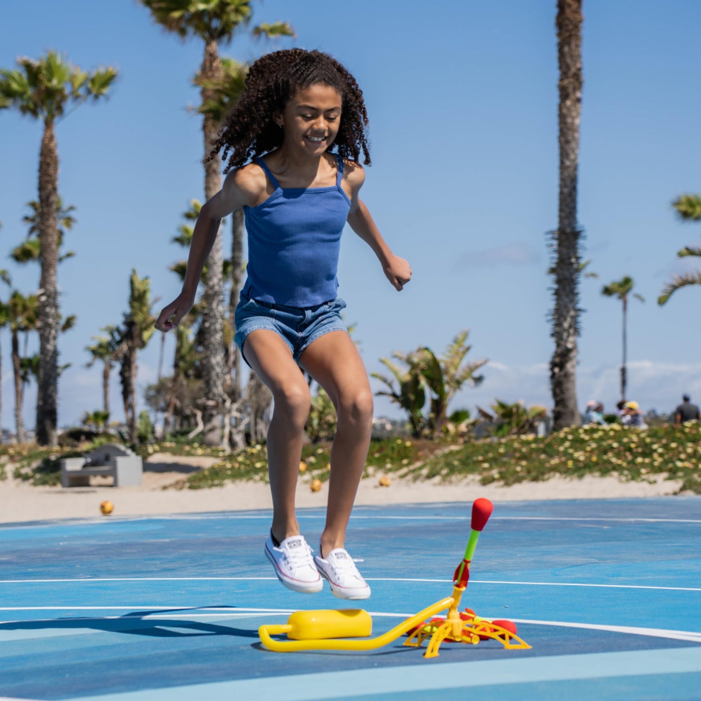 Stomp Rocket Ultra Refills – 6 Foam-Tipped Rockets for Backyard Fun