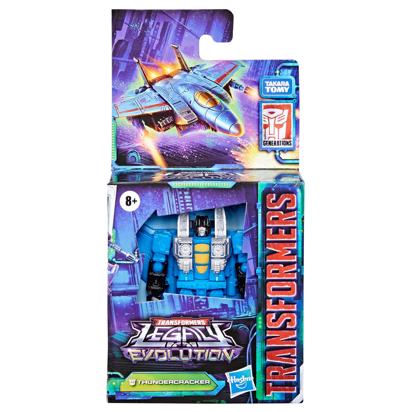Transformers Legacy Evolution Thundercracker Toy – 3.5-Inch Action Figure