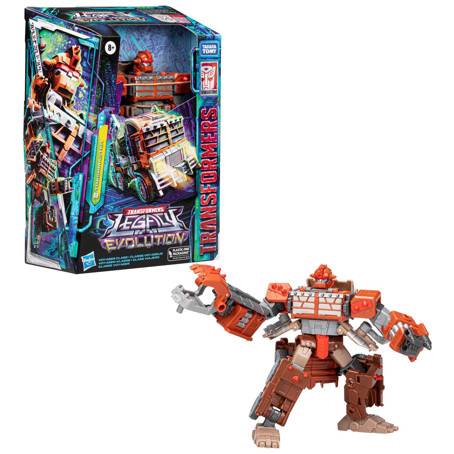 Transformers Legacy Evolution Trashmaster Voyager 7-Inch Action Figure