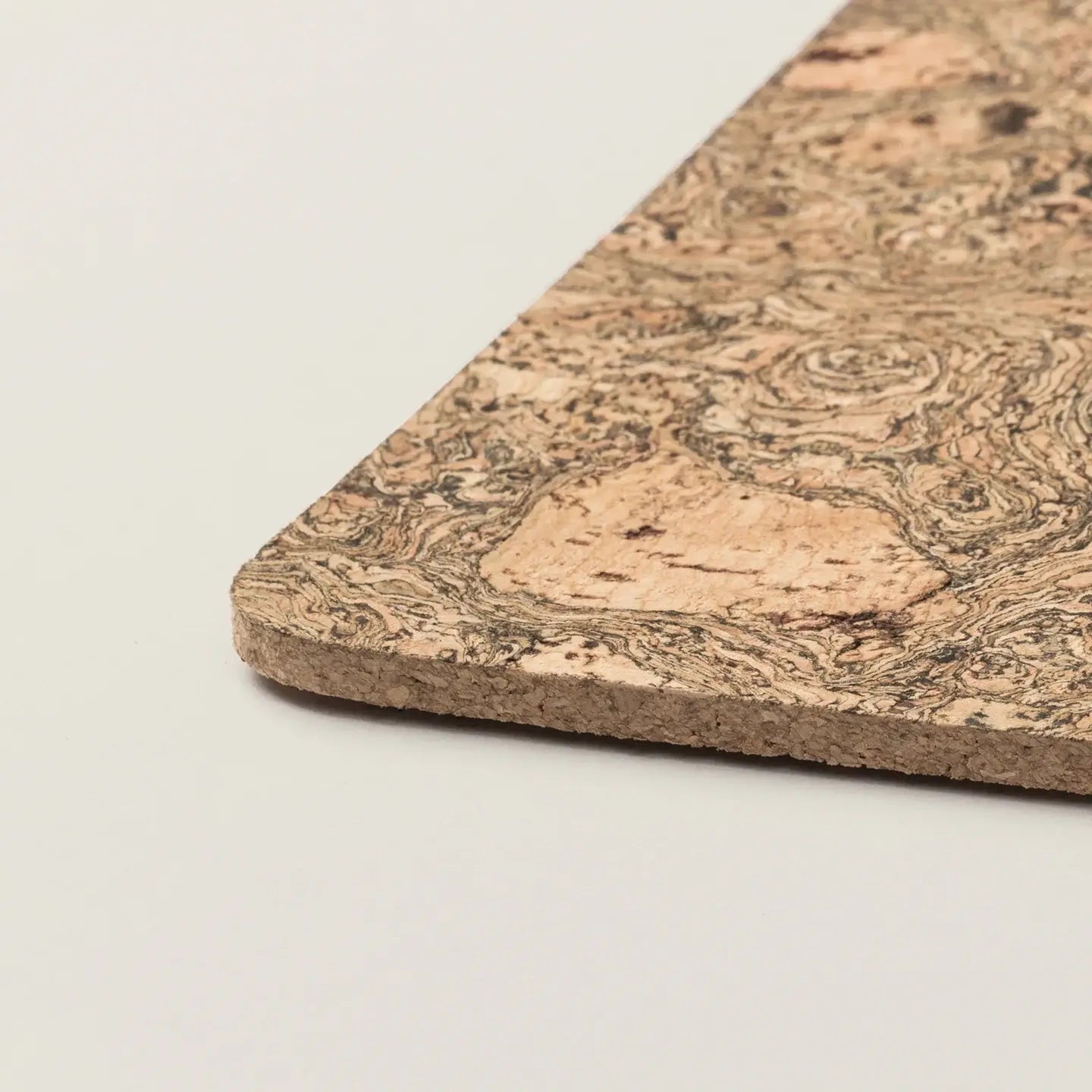 Cork Placemats | Twist Black | Rectangular 40x30cm