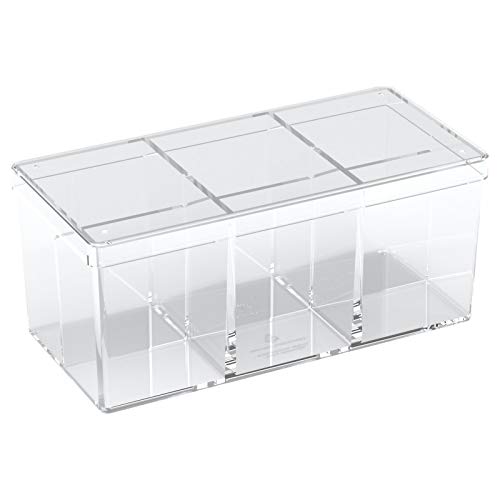 Ultimate Guard Stack 'n' Safe Deck Box 480 Cards | Clear Polystyrene