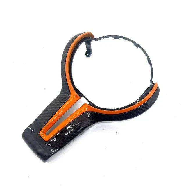BMW F Series Carbon Fibre Steering Wheel Centre Airbag Surround Trim (Various Models)
