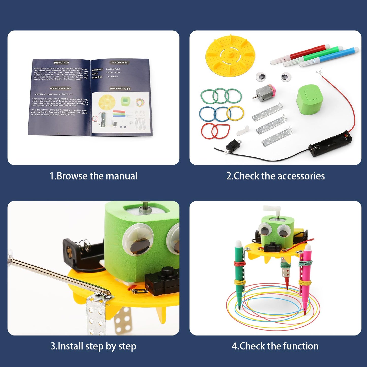 WESAYEE STEM Robotics Kit for Kids 8-12 | Build, Code, Explore Engineering