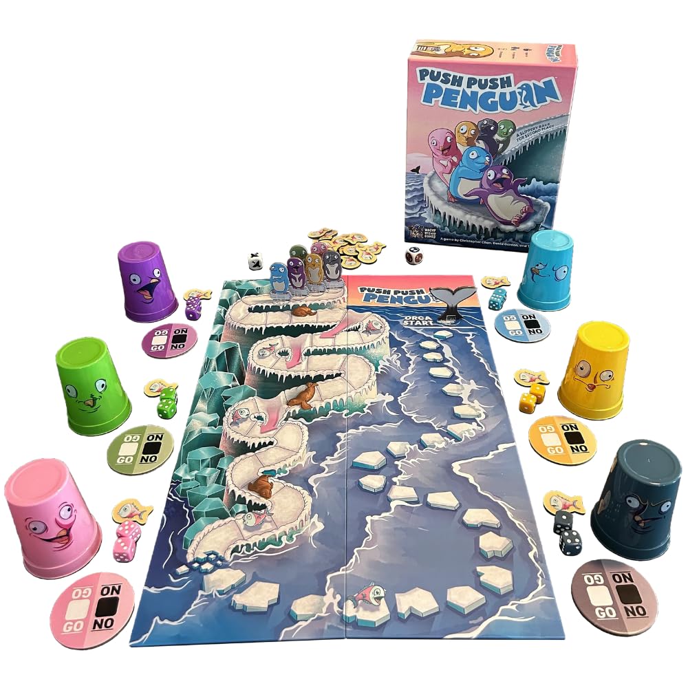 Push Push Penguin — The Board Game by Wise Wizard Games